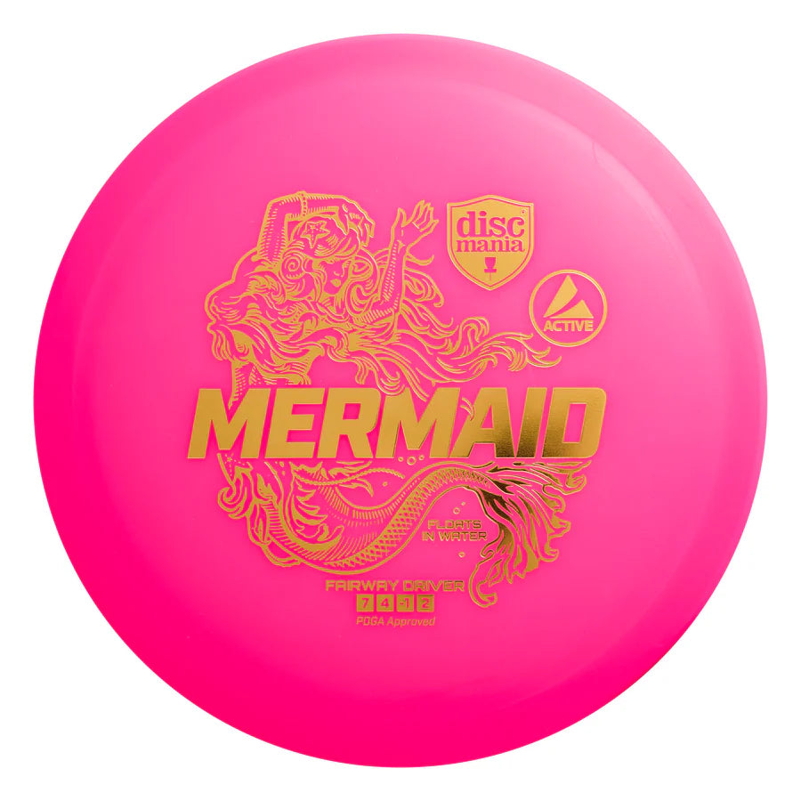 Discmania Active Mermaid - Fairway Driver Disc – 7 | 4 | -1 | 2