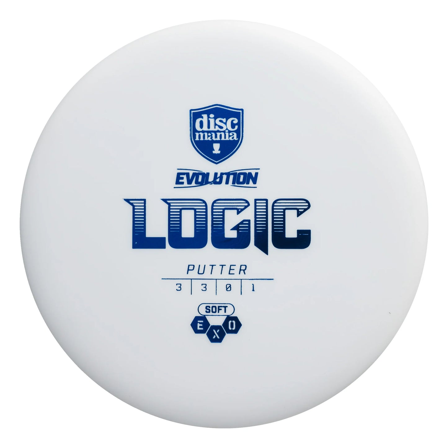 Discmania Evolution Soft Exo Logic - Putter Disc – 3 | 3 | 0 | 1