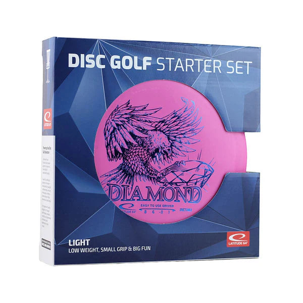 Latitude 64 Disc - Disc Gol Starter Set Light - 3 discs - putter - mid range - driver