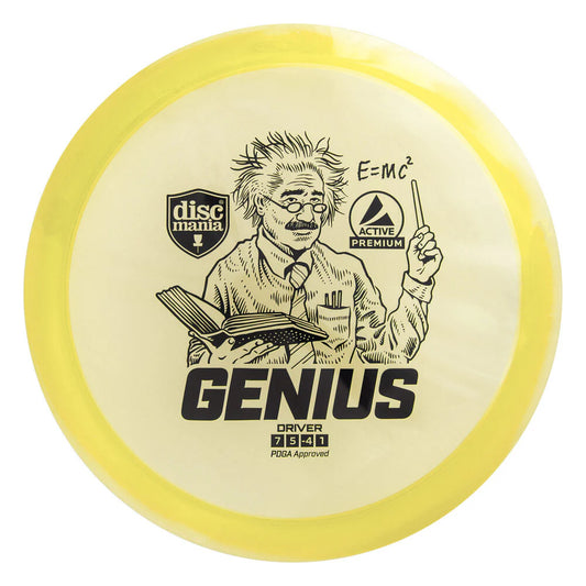 Discmania Active Premium Genius - Driver Disc 7 | 5 | -4 | 1 - Geel