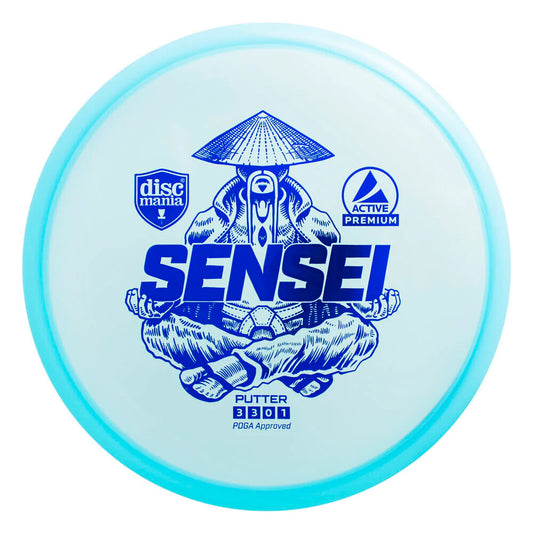 Discmania Active Premium Sensei - Putter Disc 3| 3 | 0 | 1 - Blauw
