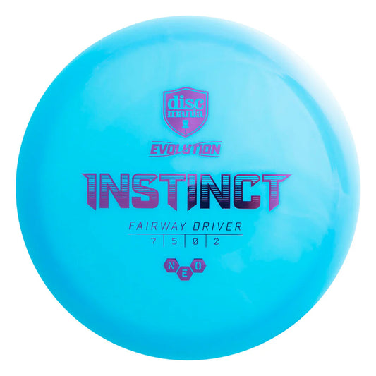 Discmania Evolution Instinct - NEO - Fairway Driver - 7 | 5 | 0 | 2 - Blauw