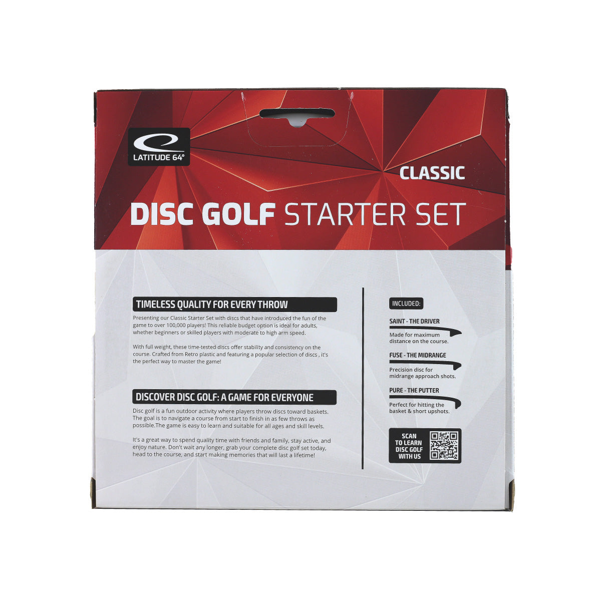 Latitude 64° Classic Disc Golf Starter Set