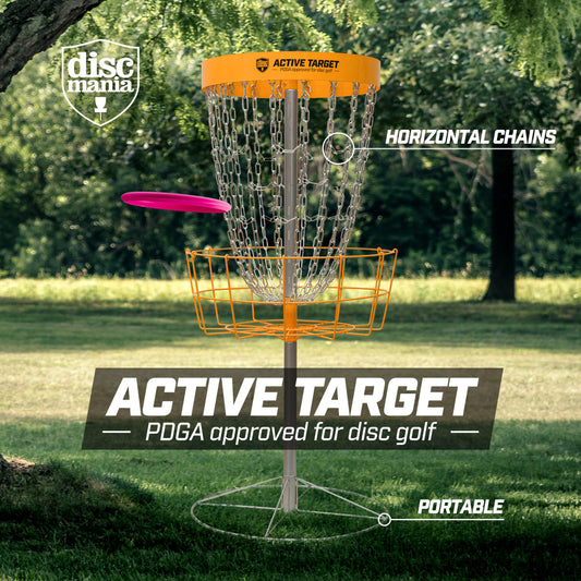 Discmania Active Target - Professioneel Disc Golf Basket - metalen mand