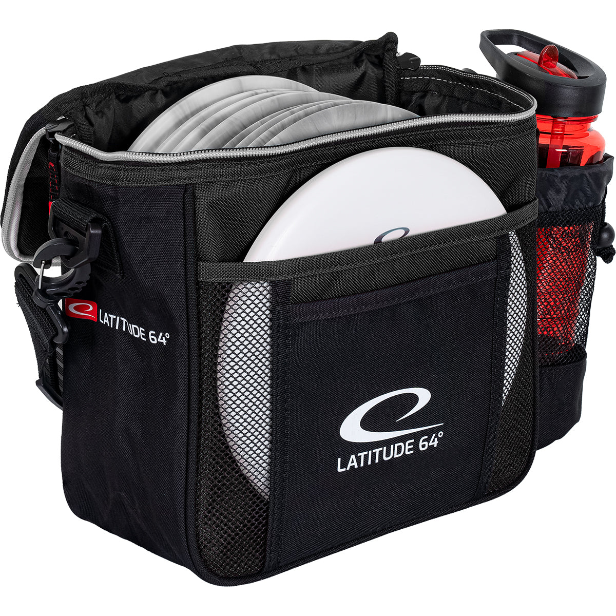 Latitude 64 Disc Golf Schouder Tas - Zwart/Zand
